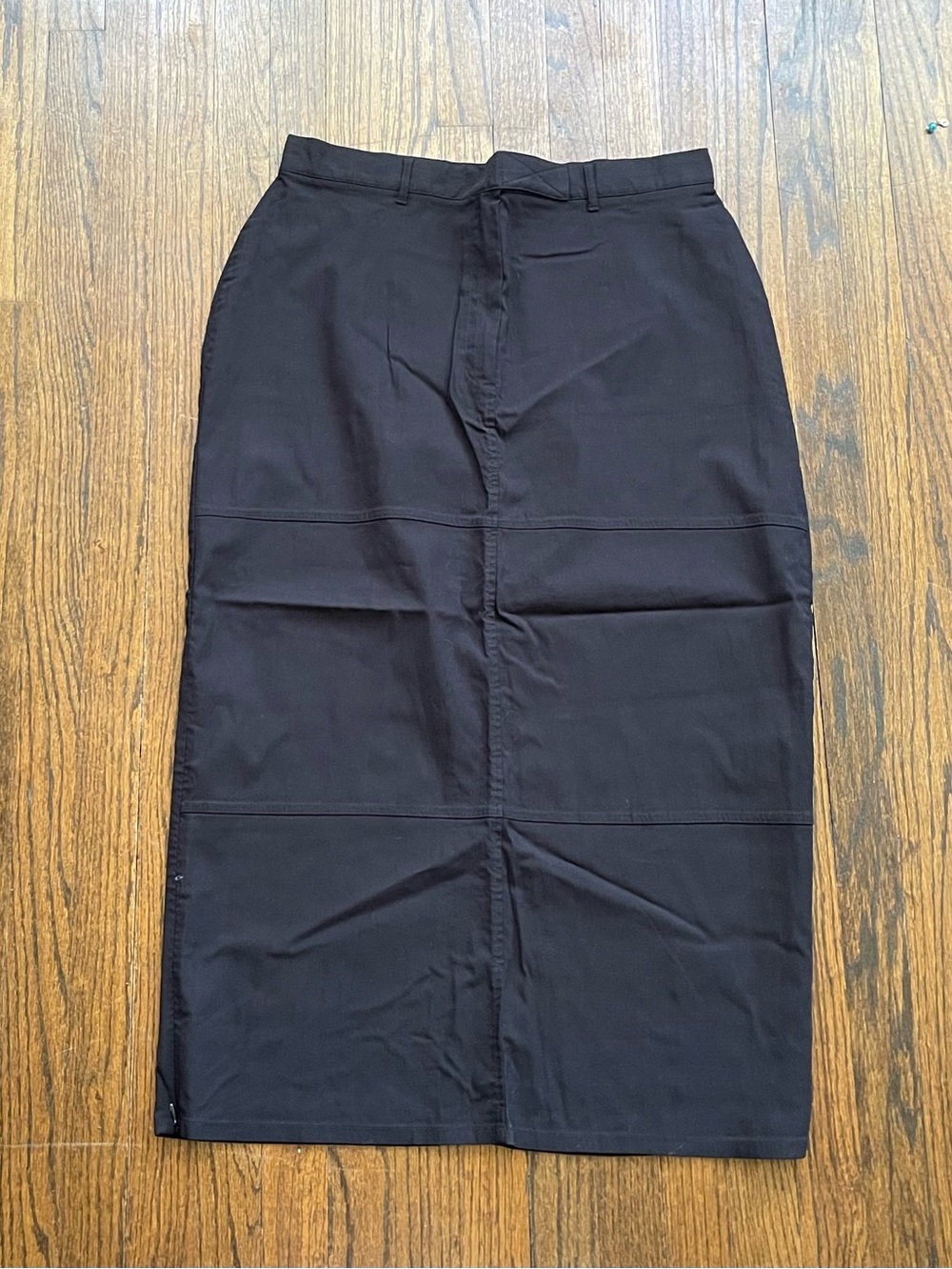 Avenue Black Maxi Pencil Skirt